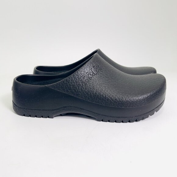 Birkenstock Super-Birki Polyurethane Clog Black Size 7 EU 38 Slip-Resistant - Picture 3 of 9
